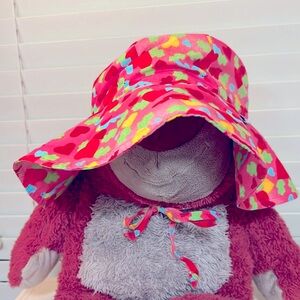 🍋2 for $10🍋 iPlay Toddler Sun Hat.  2-4T.  Pink and Red.